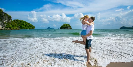 Ao Nang beach.